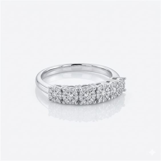 Anello Breda Gioielli Donna in Oro Diamante 0.3 Ct FRQT5669-NG - FRQT5669-NG